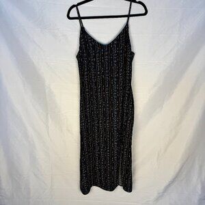 Sage The Label Black Printed Cami Dress